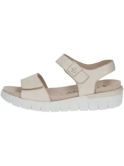 Caprice Sandalen^Leder-Sandalen "Babette" in Beige