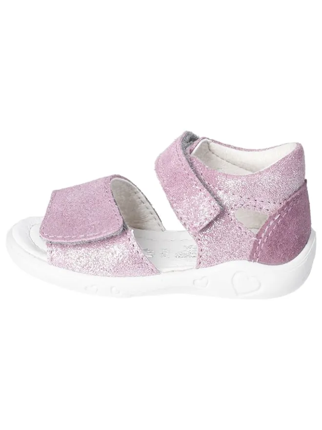 Leder-Sandalen "Benita" in Rosa>PEPINO Best