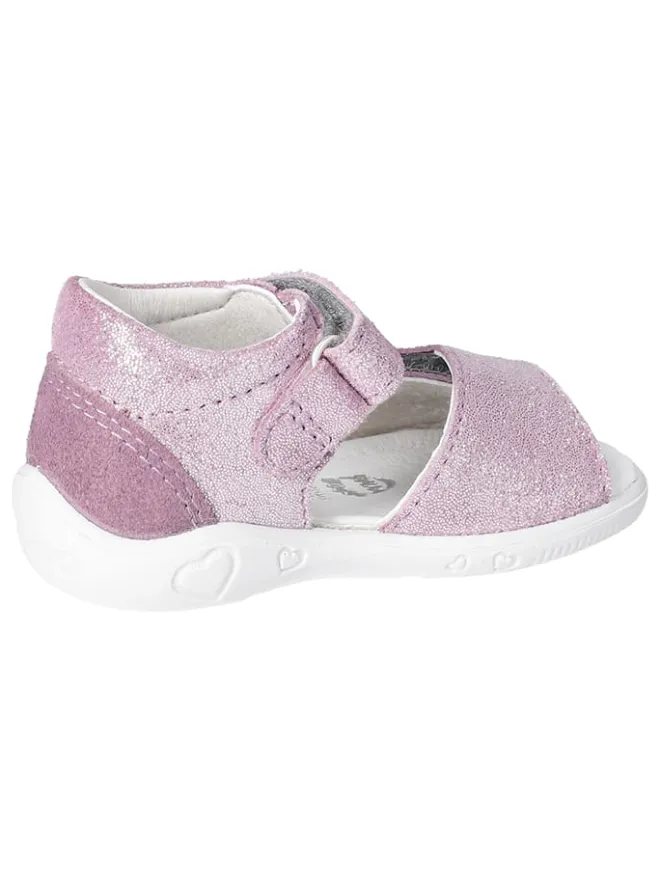 Leder-Sandalen "Benita" in Rosa>PEPINO Best