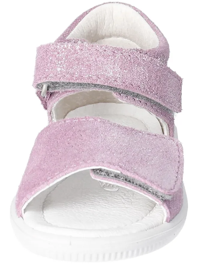 Leder-Sandalen "Benita" in Rosa>PEPINO Best