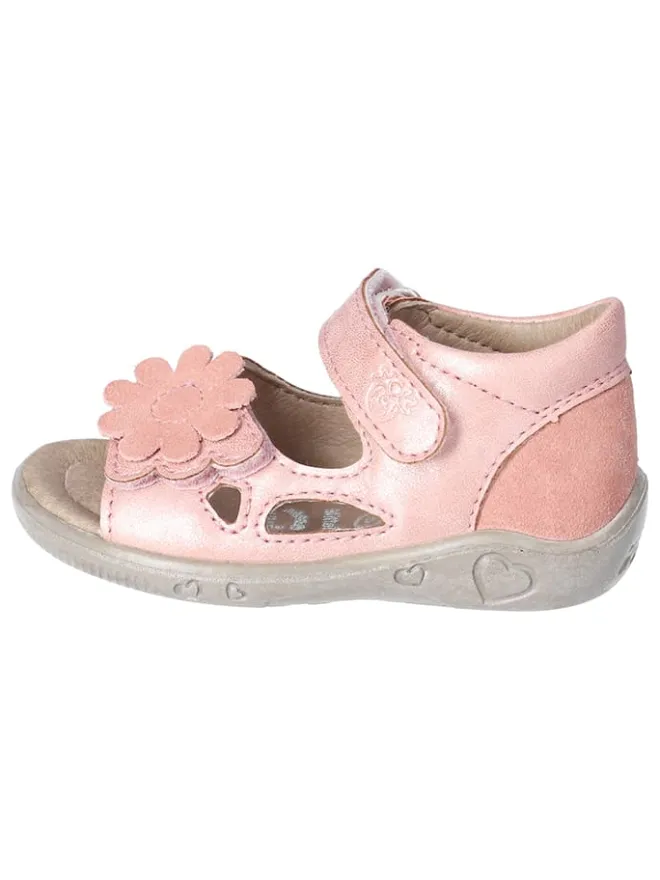 PEPINO Sandalen^Leder-Sandalen "Betty" in Rosa