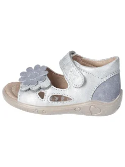 Leder-Sandalen "Betty" in Silber>PEPINO Hot