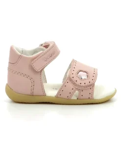 Kickers Sandalen^Leder-Sandalen "Bigkratch" in Rosa