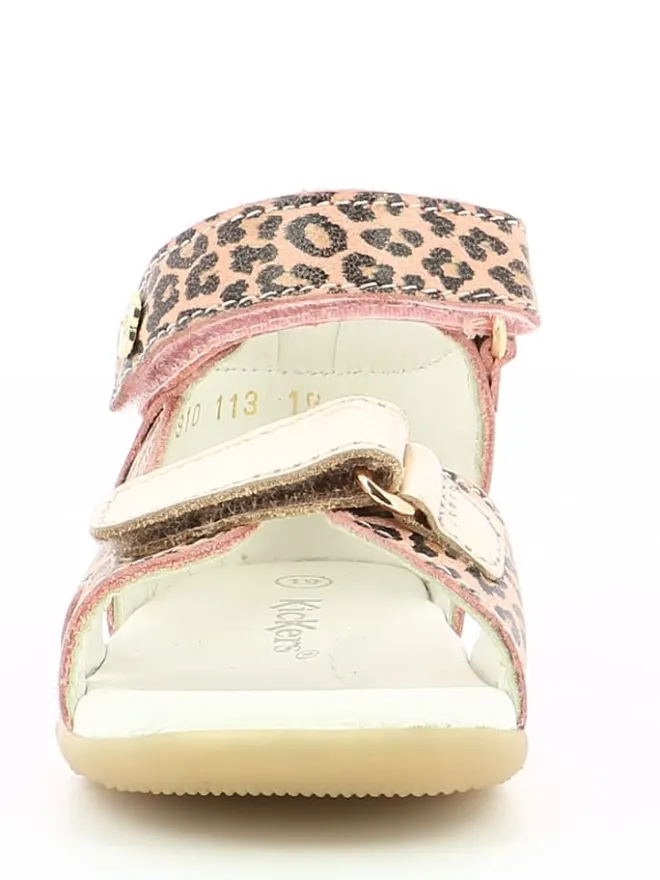 Kickers Sandalen^Leder-Sandalen "Binsia 2" in Beige