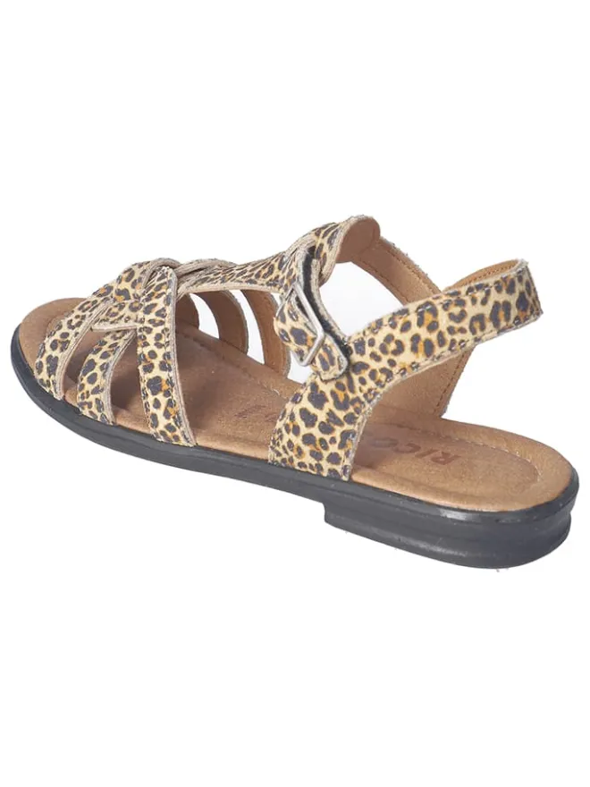 Leder-Sandalen "Birte" in Beige>Ricosta Best