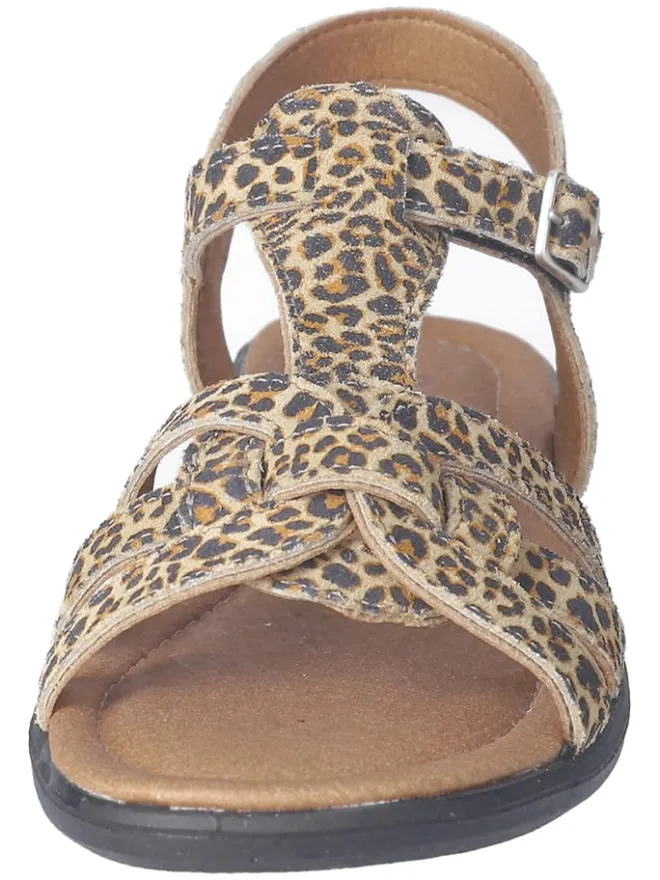 Leder-Sandalen "Birte" in Beige>Ricosta Best