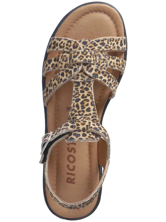 Leder-Sandalen "Birte" in Beige>Ricosta Best