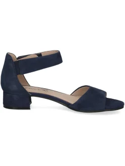 Caprice Sandalen^Leder-Sandalen "Carla" in Dunkelblau