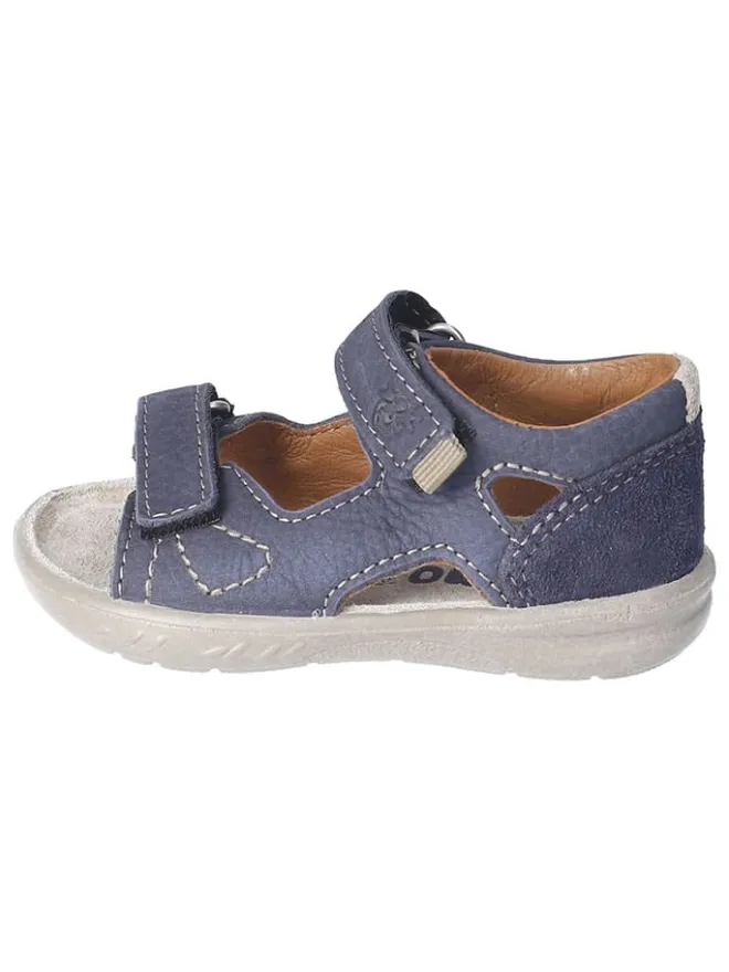 PEPINO Sandalen^Leder-Sandalen "Claas" in Dunkelblau