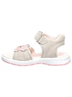 Lurchi Sandalen·Sandalen^Leder-Sandalen "Diana" in Grau/ Rosa