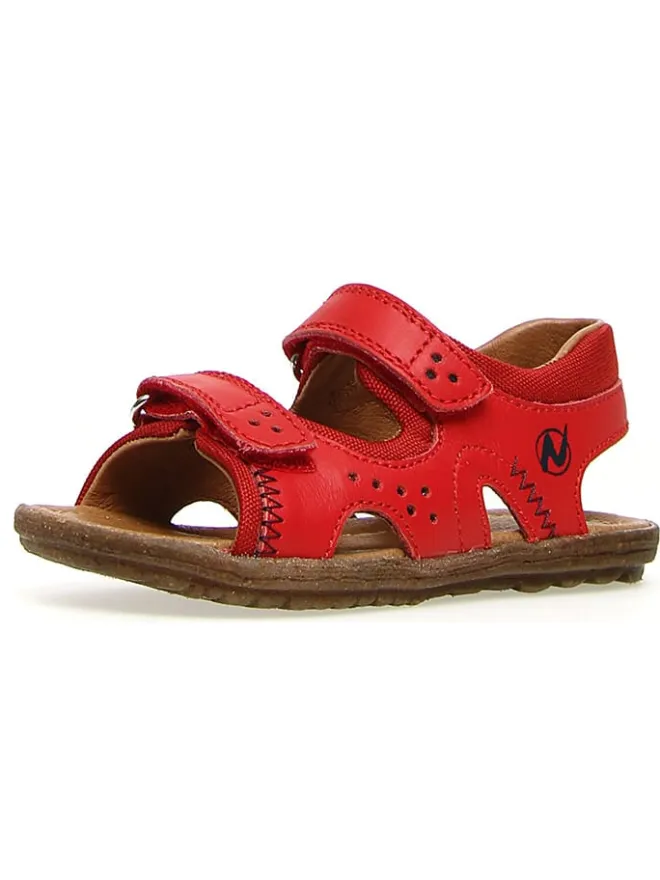 Naturino Sandalen^Leder-Sandalen "Himmel" in Rot
