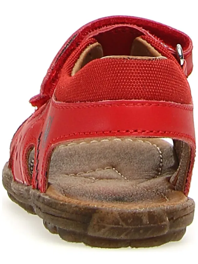 Naturino Sandalen^Leder-Sandalen "Himmel" in Rot