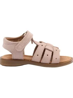 POM POM Sandalen·Sandalen^Leder-Sandalen in Beige