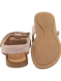 POM POM Sandalen·Sandalen^Leder-Sandalen in Beige