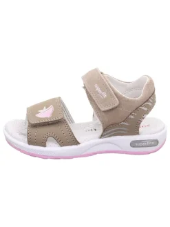 Leder-Sandalen in Beige>superfit Best