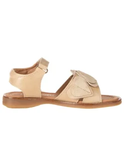 POM POM Sandalen·Sandalen^Leder-Sandalen in Beige