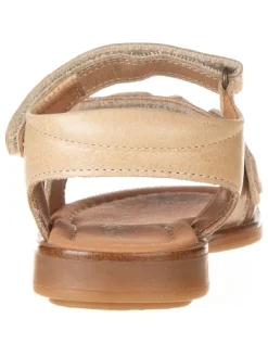POM POM Sandalen·Sandalen^Leder-Sandalen in Beige