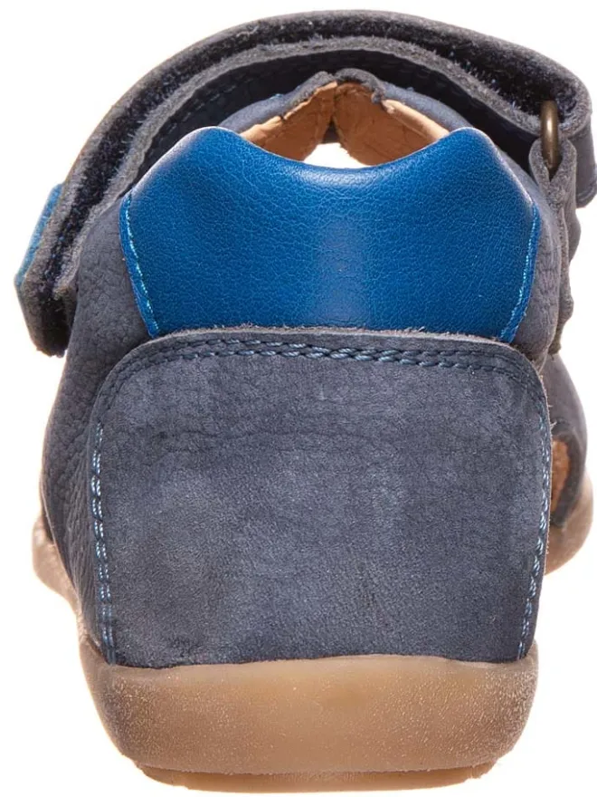 Leder-Sandalen in Blau>BO-BELL New