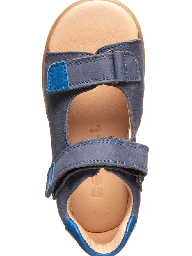 Leder-Sandalen in Blau>BO-BELL New