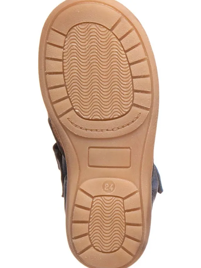 Leder-Sandalen in Blau>BO-BELL New