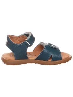 lamino Sandalen^Leder-Sandalen in Blau