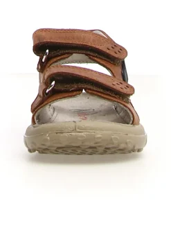 Leder-Sandalen in Braun><noscript><img width=