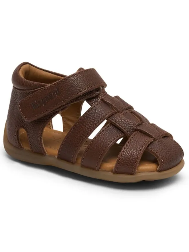bisgaard Sandalen^Leder-Sandalen in Braun