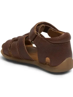 bisgaard Sandalen^Leder-Sandalen in Braun