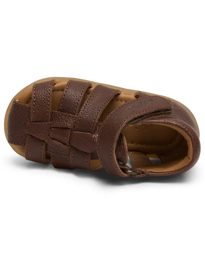bisgaard Sandalen^Leder-Sandalen in Braun