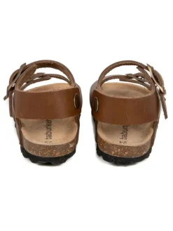 BABUNKERS Family Sandalen·Sandalen^Leder-Sandalen in Braun