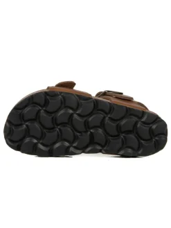 BABUNKERS Family Sandalen·Sandalen^Leder-Sandalen in Braun