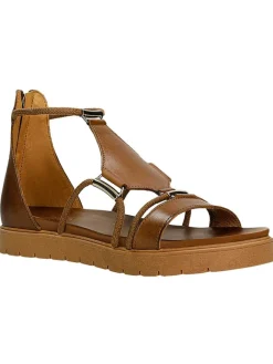 Wojas Sandalen^Leder-Sandalen in Braun