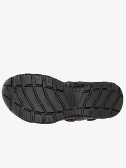 Wojas Sandalen & Pantoletten^Leder-Sandalen in Braun