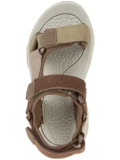bisgaard Sandalen·Sandalen^Leder-Sandalen in Braun/ Khaki