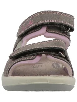 Lurchi Sandalen·Sandalen^Leder-Sandalen in Braun/ Rosa
