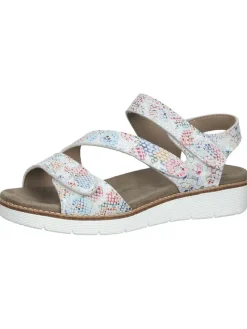 Leder-Sandalen in Bunt>bama