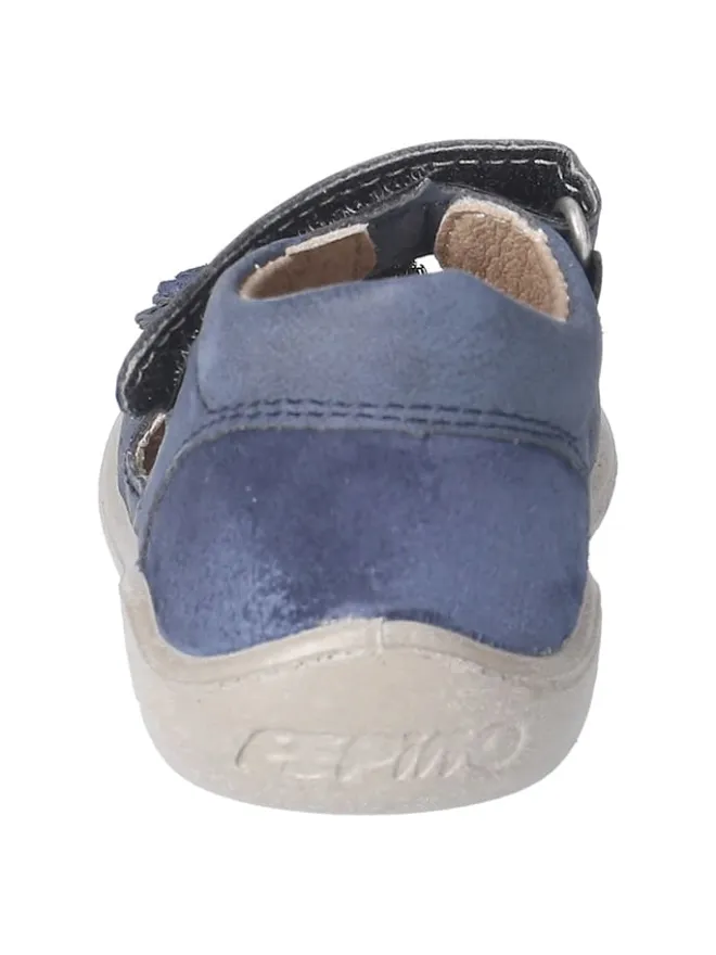 PEPINO Sandalen^Leder-Sandalen in Dunkelblau