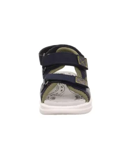 Leder-Sandalen in Dunkelblau>superfit Online