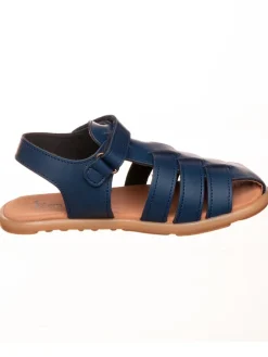 kmins Sandalen·Sandalen^Leder-Sandalen in Dunkelblau