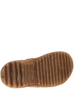 Leder-Sandalen in Gelb><noscript><img width=