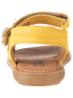 kmins Sandalen·Sandalen^Leder-Sandalen in Gelb