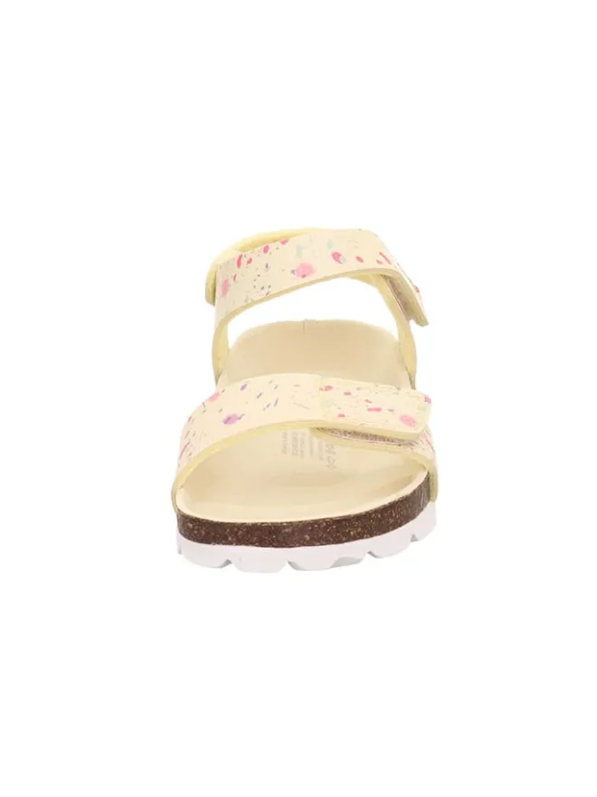 superfit Sandalen·Sandalen^Leder-Sandalen in Gelb