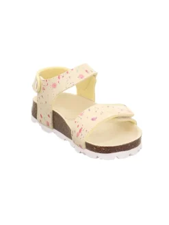 superfit Sandalen·Sandalen^Leder-Sandalen in Gelb