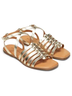 Marc O'Polo Shoes Sandalen^Leder-Sandalen in Gold