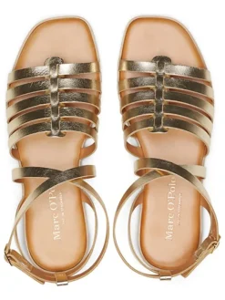Marc O'Polo Shoes Sandalen^Leder-Sandalen in Gold
