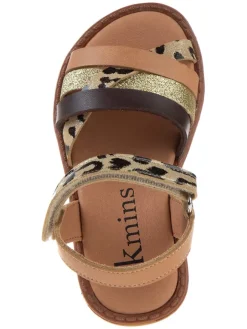kmins Sandalen·Sandalen^Leder-Sandalen in Gold