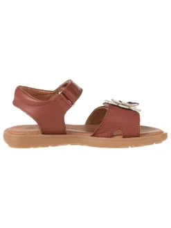 kmins Sandalen·Sandalen^Leder-Sandalen in Helbraun