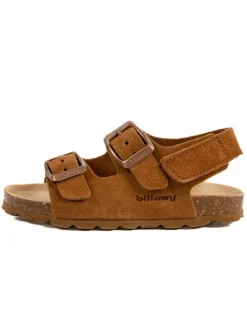 Leder-Sandalen in Hellbraun>billowy Best