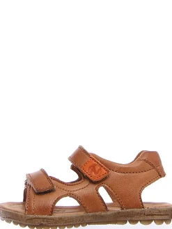 Leder-Sandalen in Hellbraun>Naturino Online