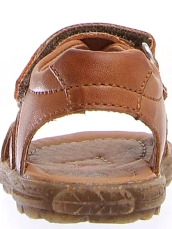 Leder-Sandalen in Hellbraun><noscript><img width=